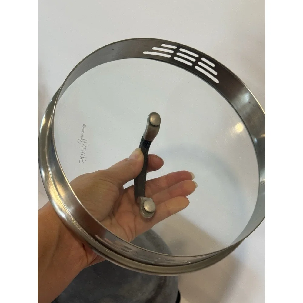 Simply Calphalon 4 Quart 3.7L Hard Anodized Nonstick Sauce Pan Pot 8704 With Lid